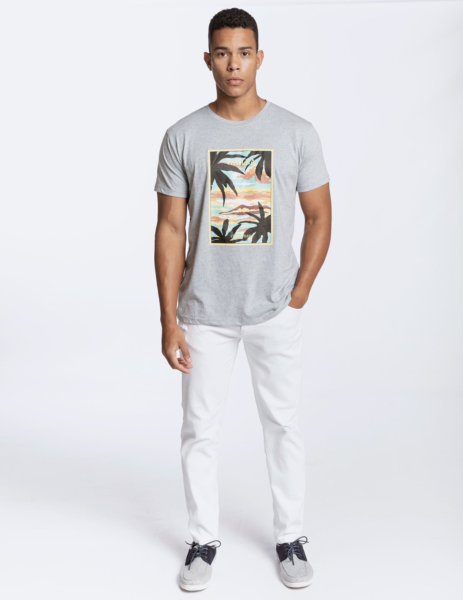 CAMISETA BÁSICA ESTAMPADO