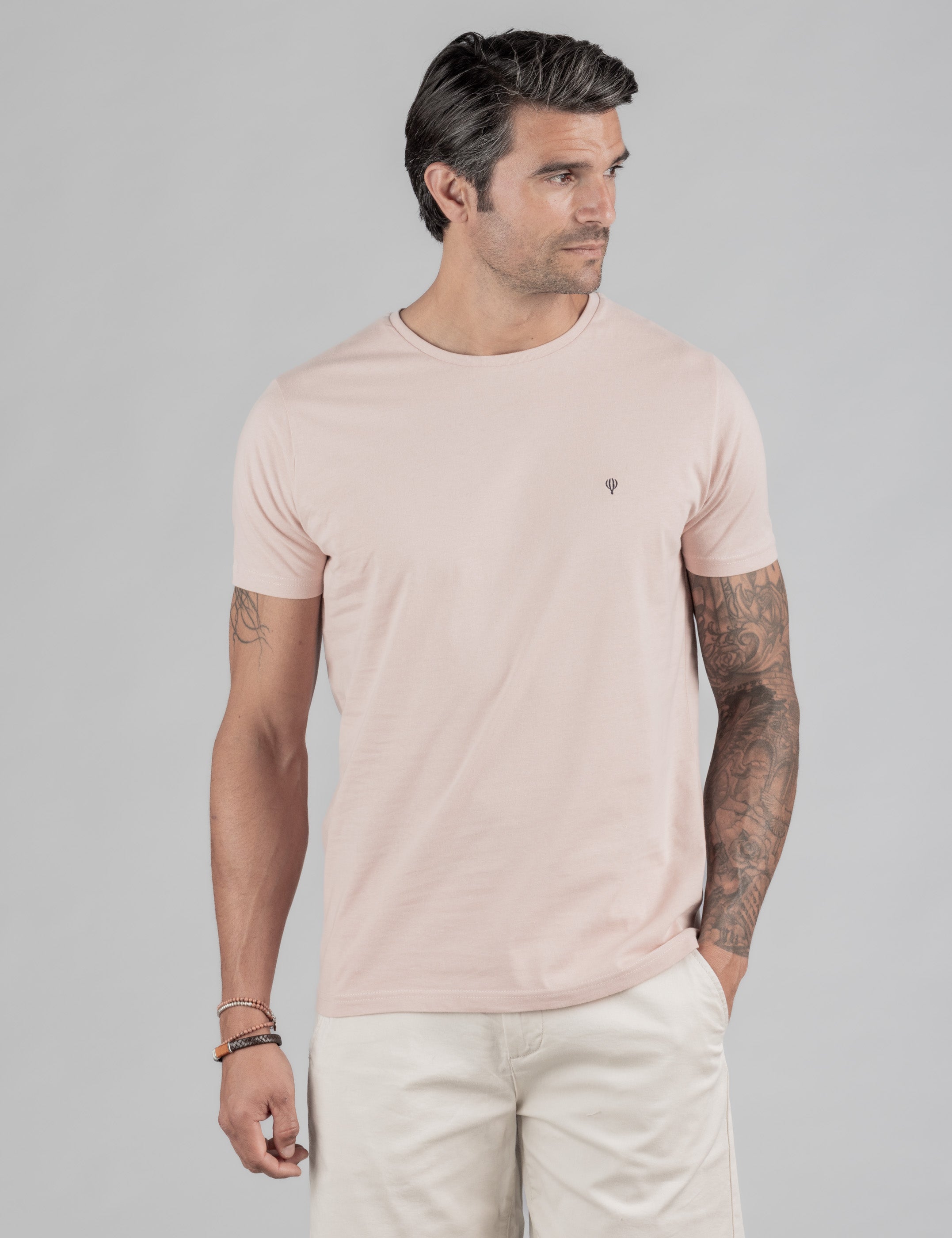 CAMISETA BÁSICA ROSA