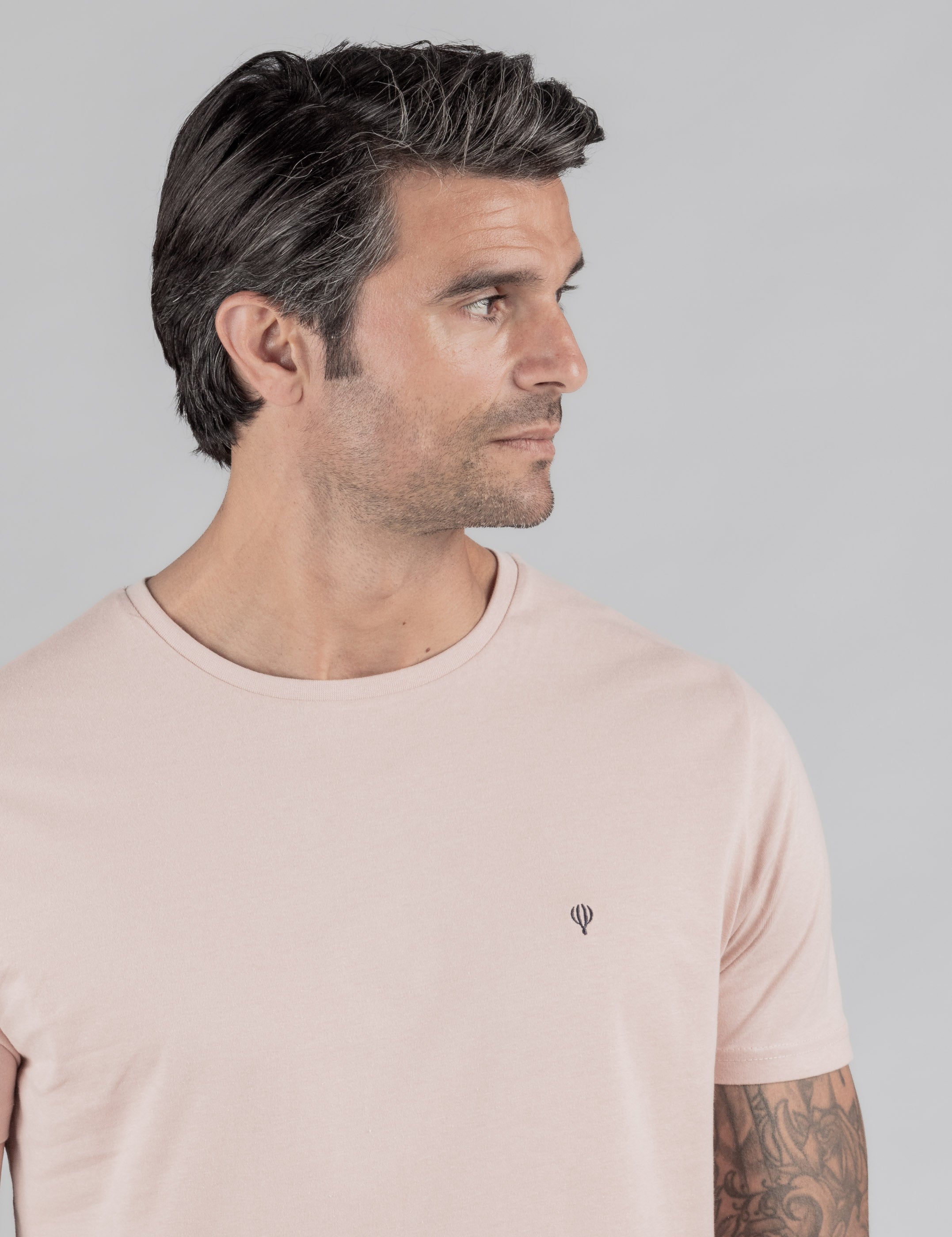 CAMISETA BÁSICA ROSA