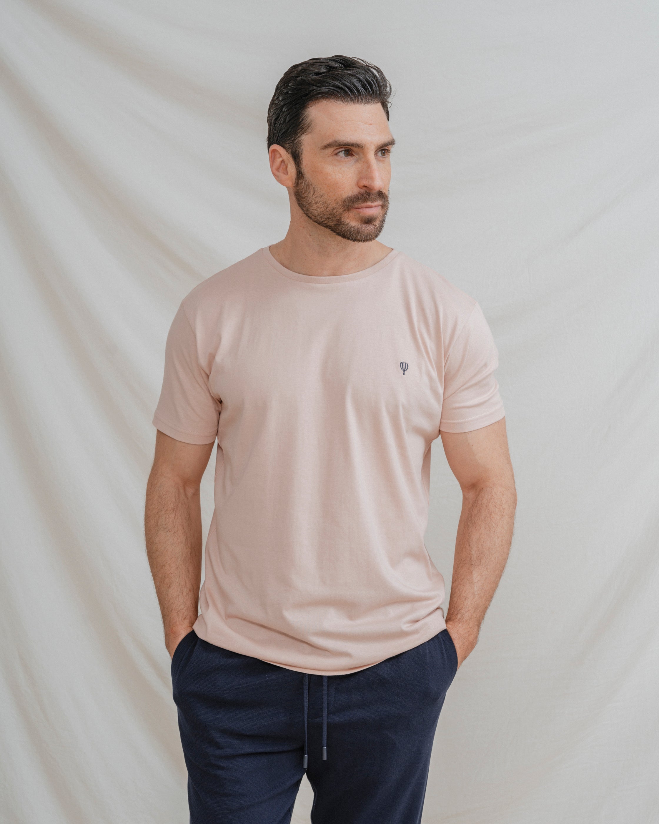 CAMISETA BÁSICA ROSA