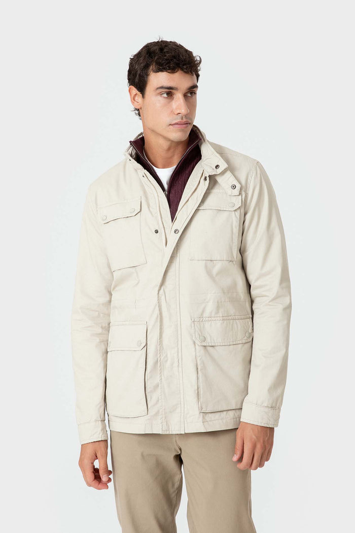 SAHARIANA TÉCNICA BEIGE