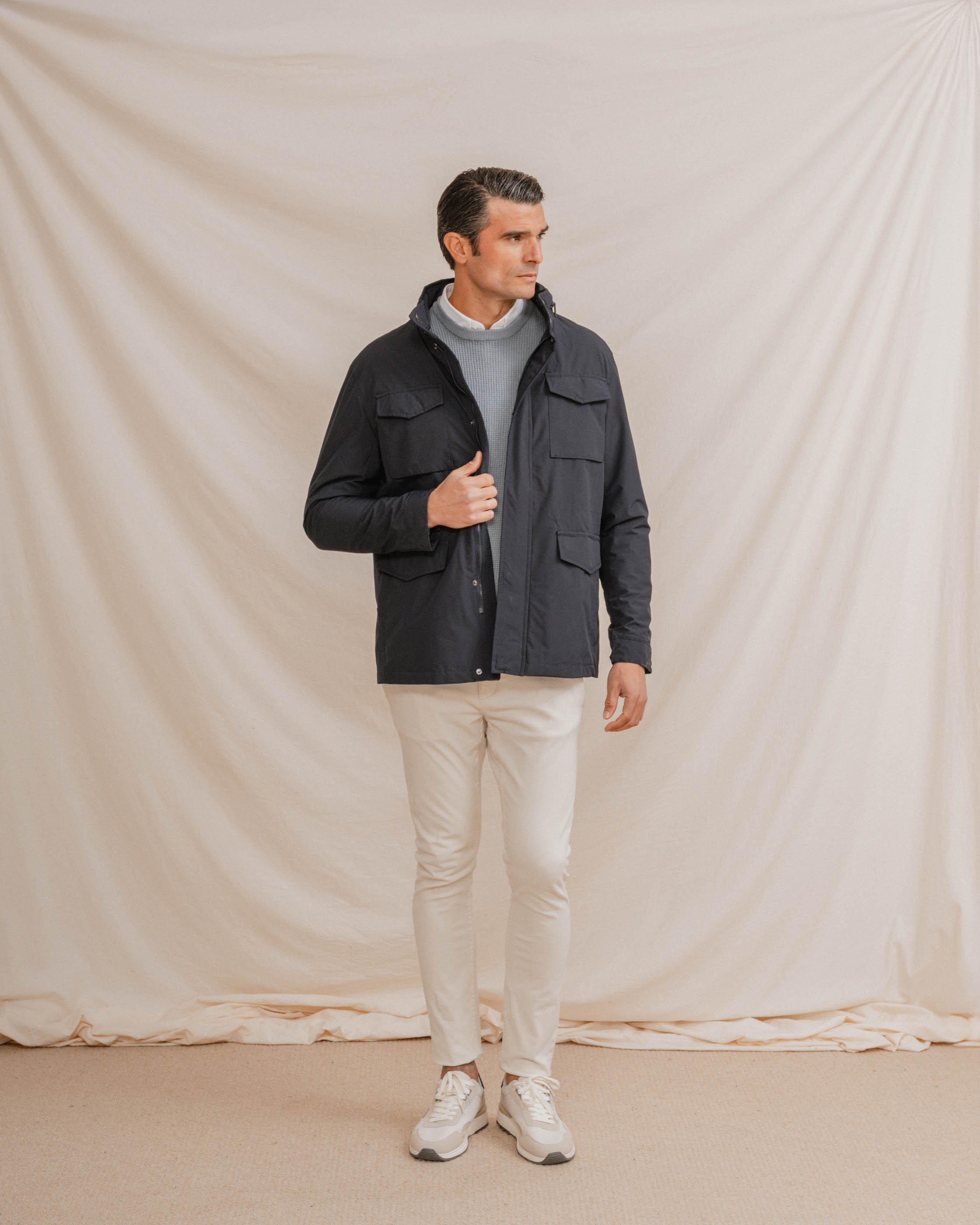 SAHARIANA TÉCNICA AZUL