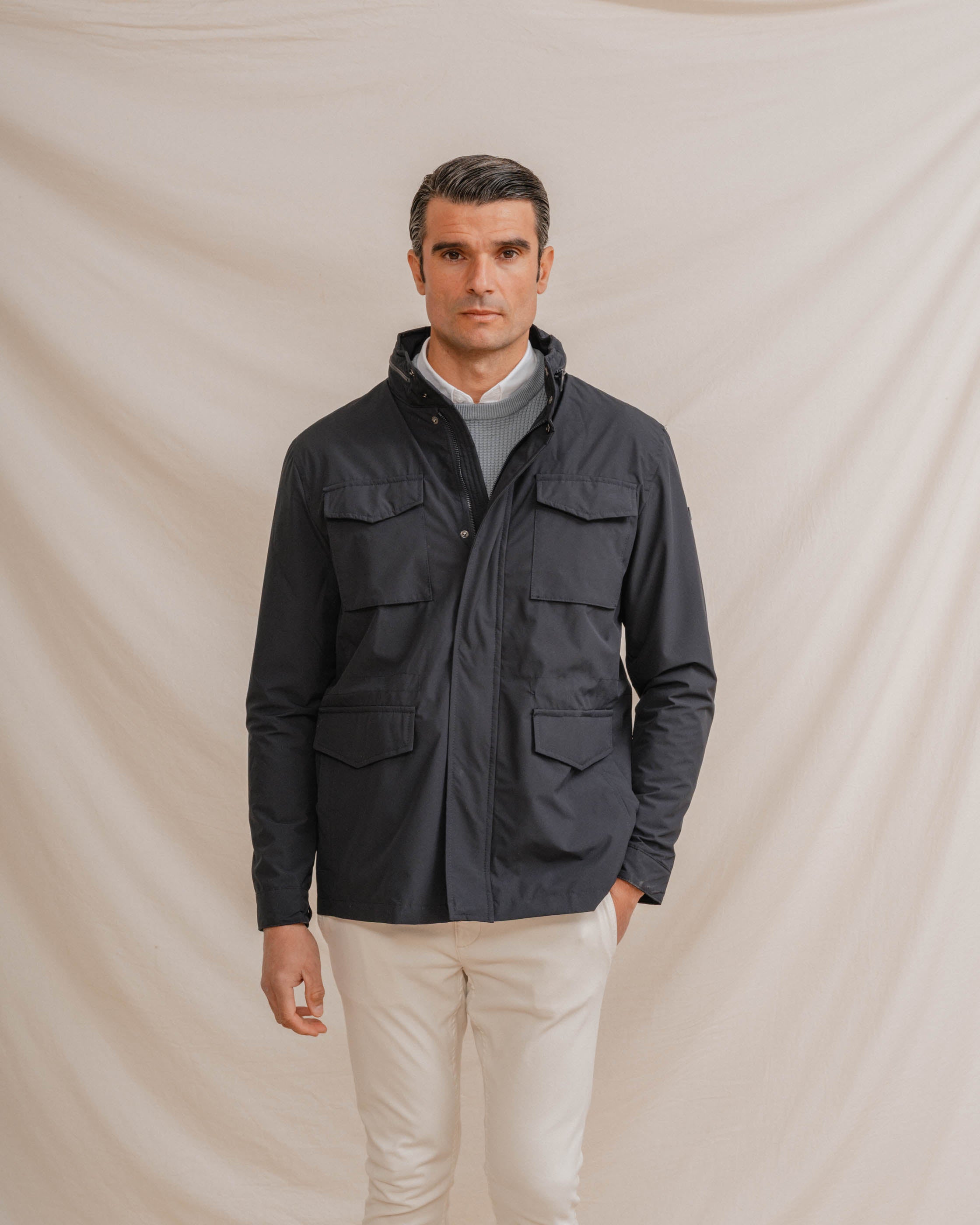 SAHARIANA TÉCNICA AZUL