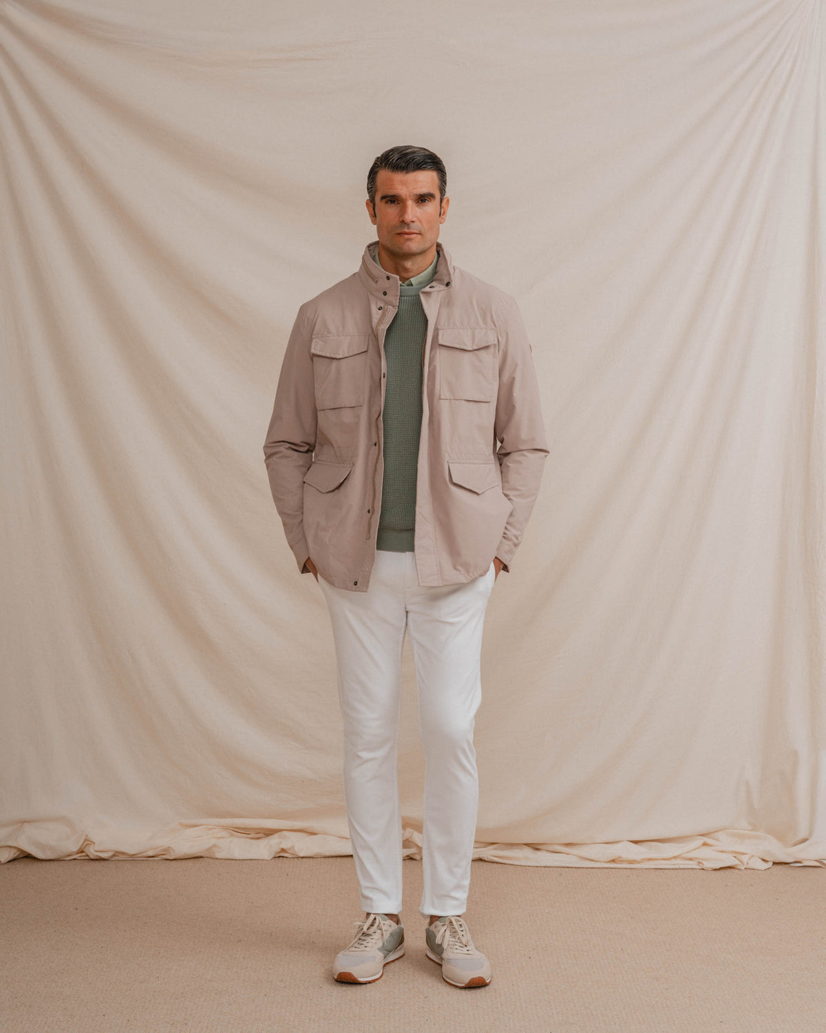 SAHARIANA TÉCNICA BEIGE