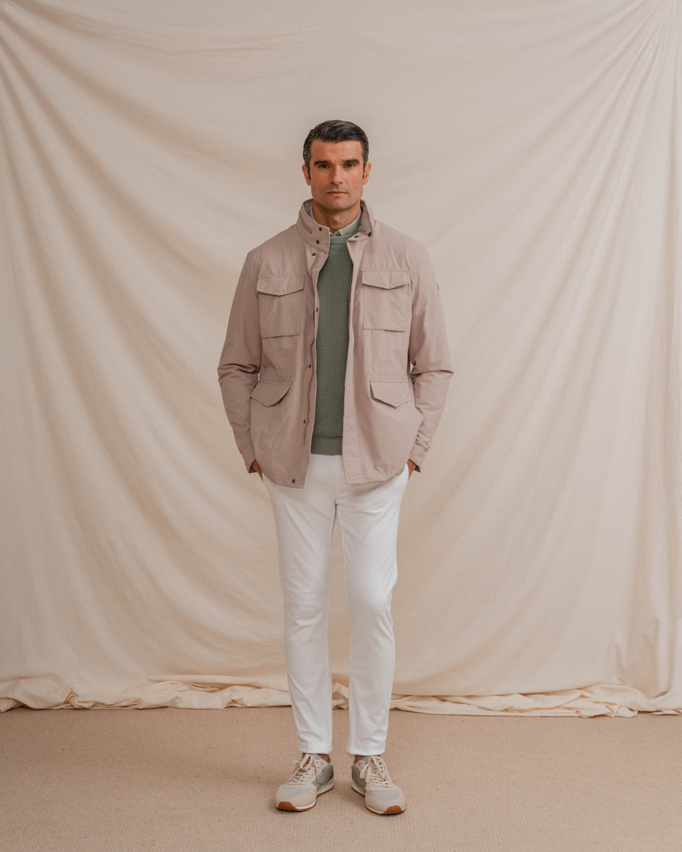 SAHARIANA TÉCNICA BEIGE