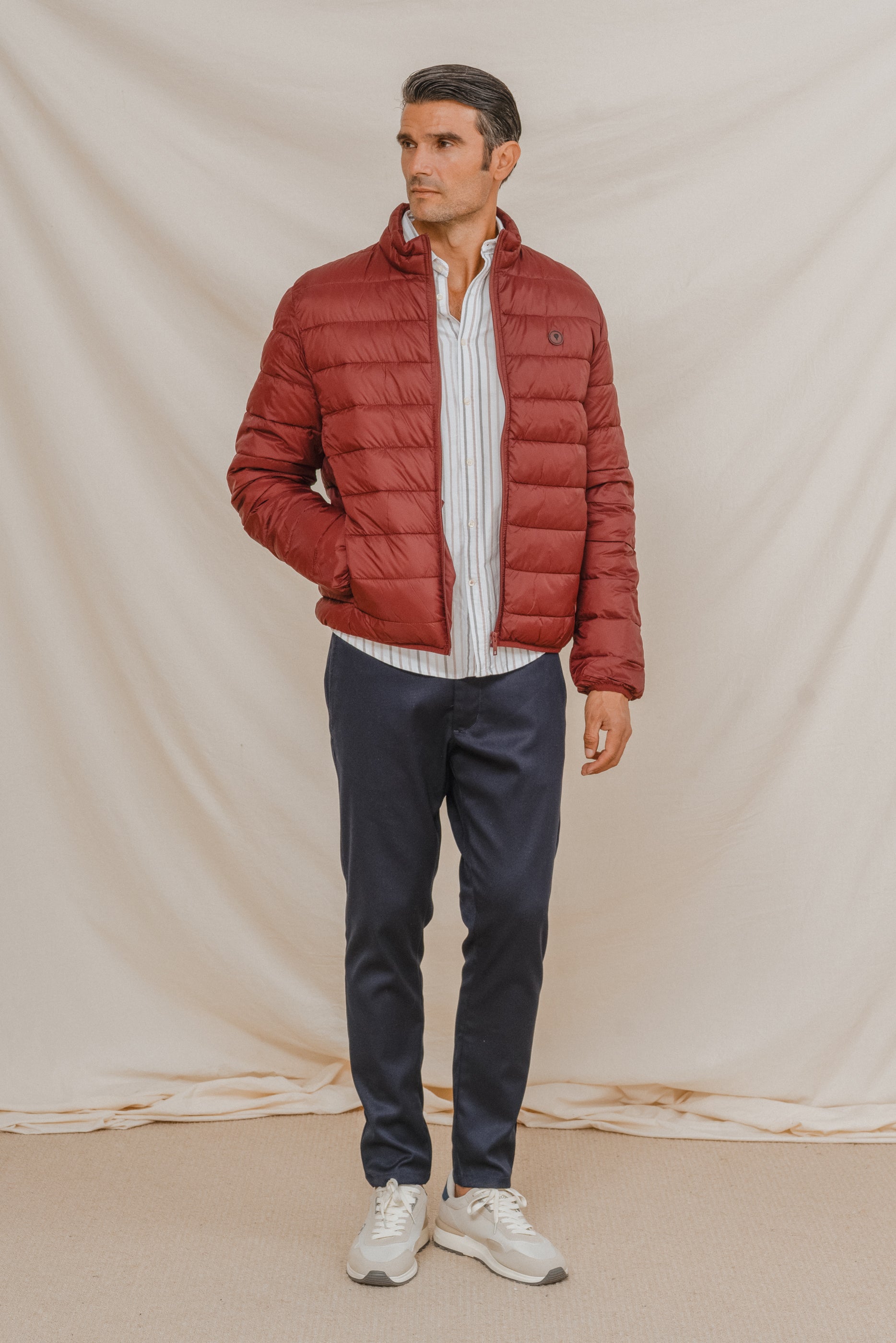 CAZADORA ACOLCHADA ROJA