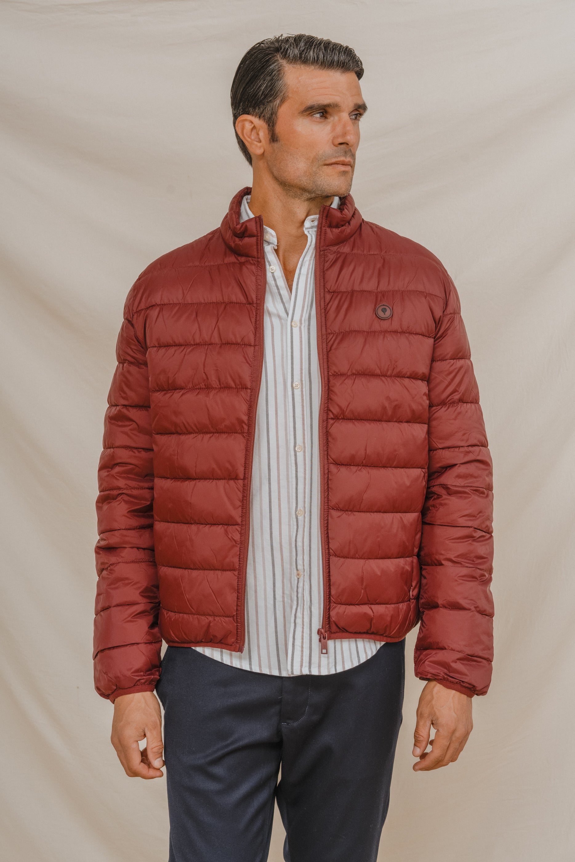 CAZADORA ACOLCHADA ROJA