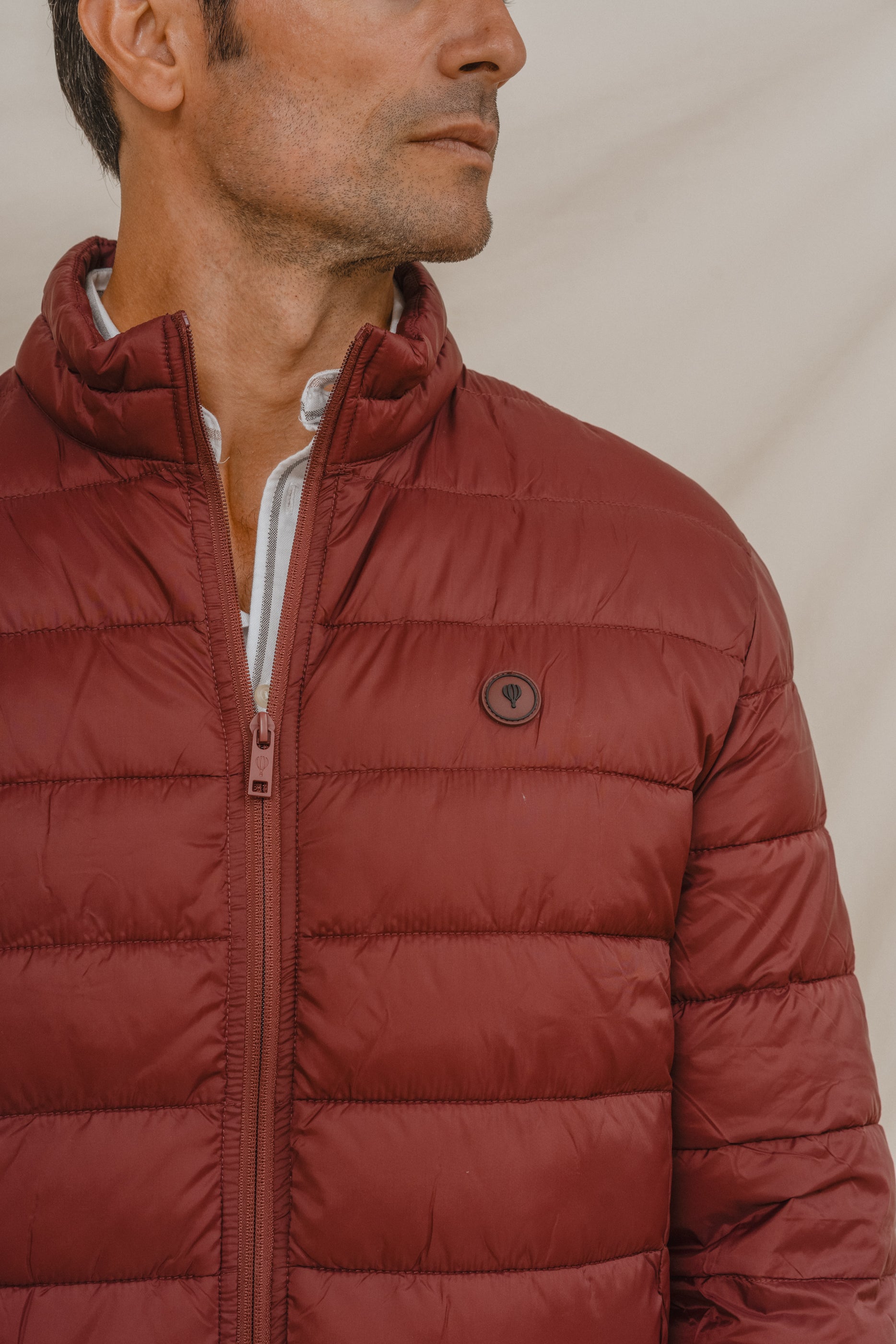 CAZADORA ACOLCHADA ROJA