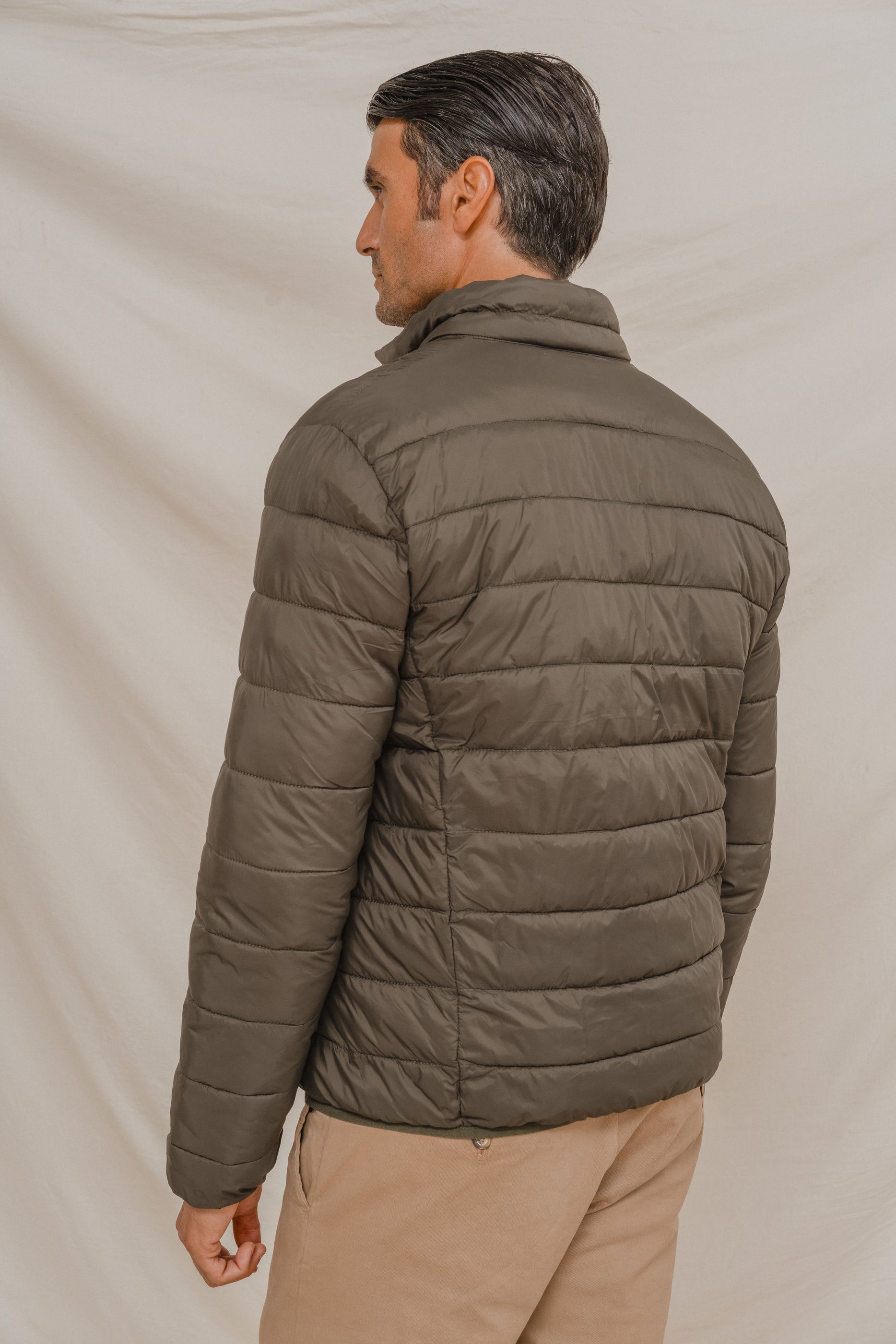 CAZADORA ACOLCHADA VERDE