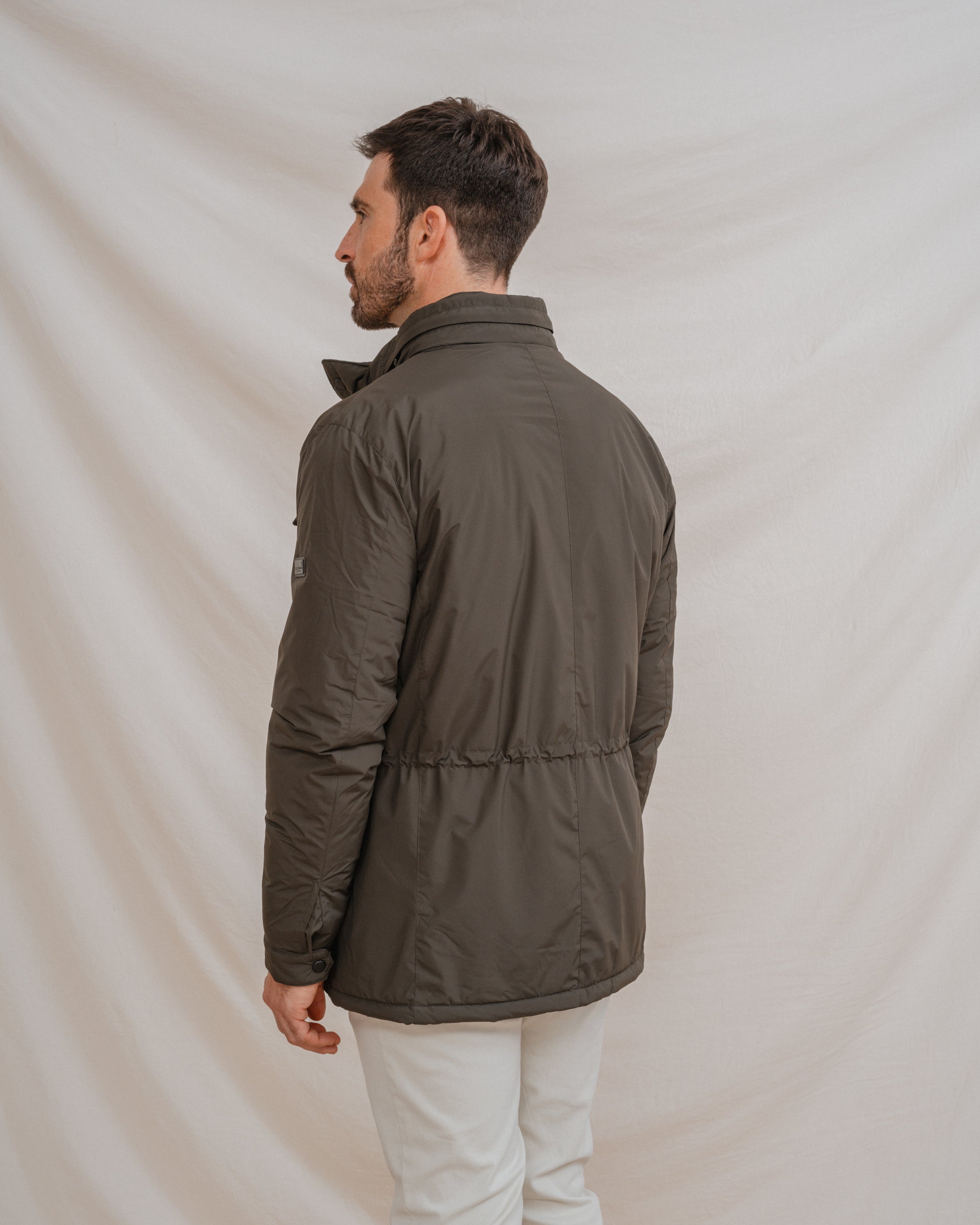 CHAQUETÓN MULTIBOLSILLOS VERDE