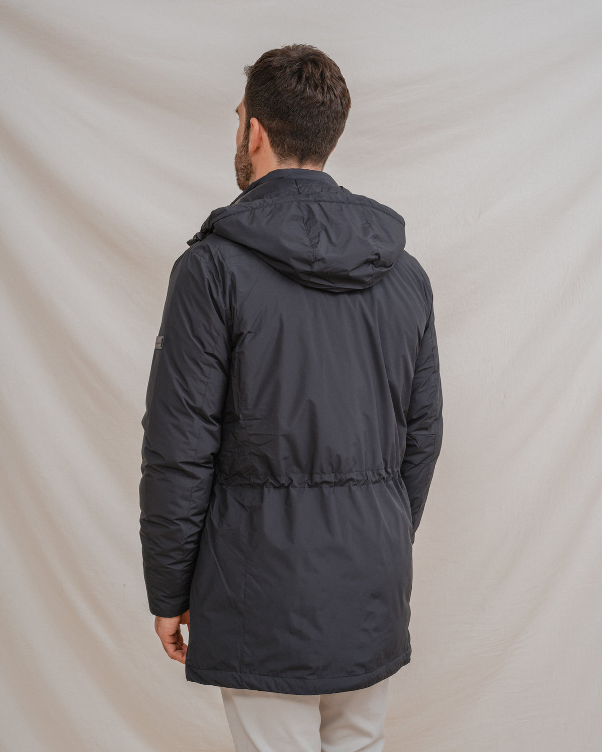 PARKA AZUL CAPUZ