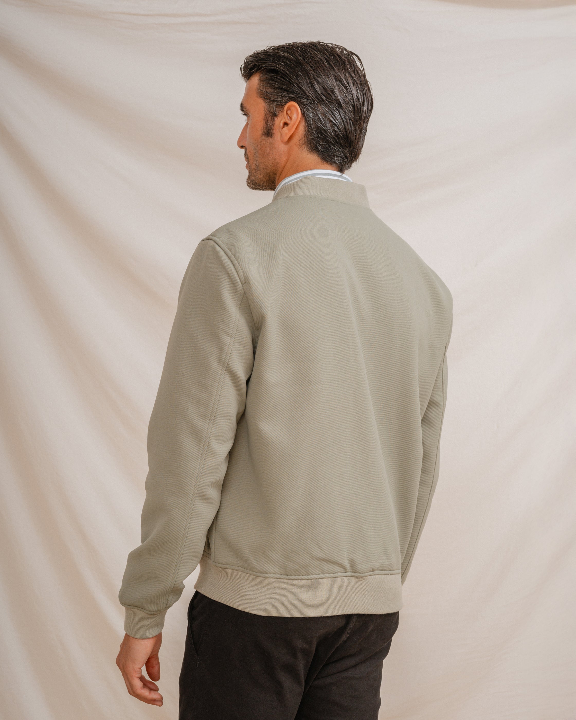 CAZADORA BOMBER VERDE