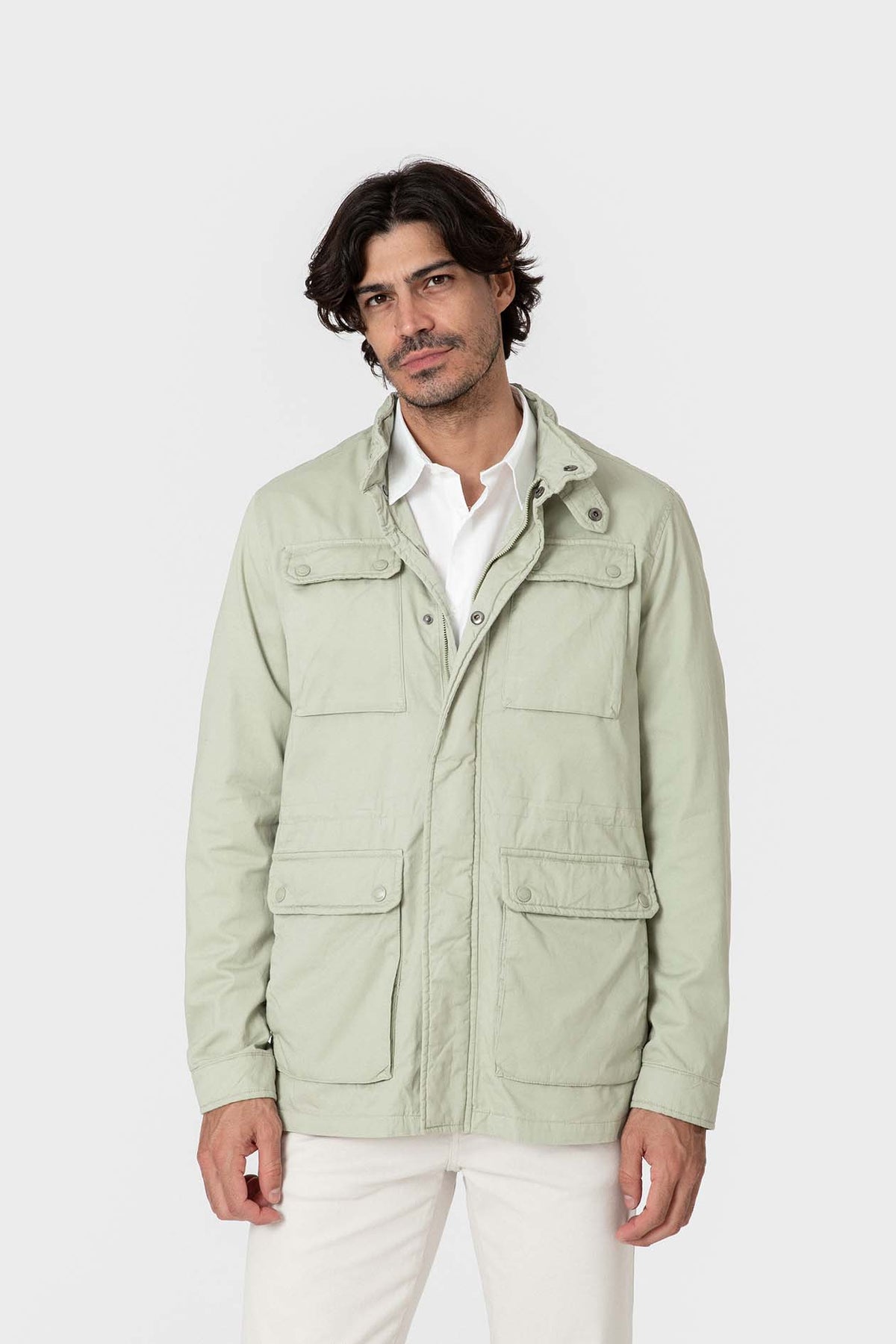 SAFARIJACKE GRÜN