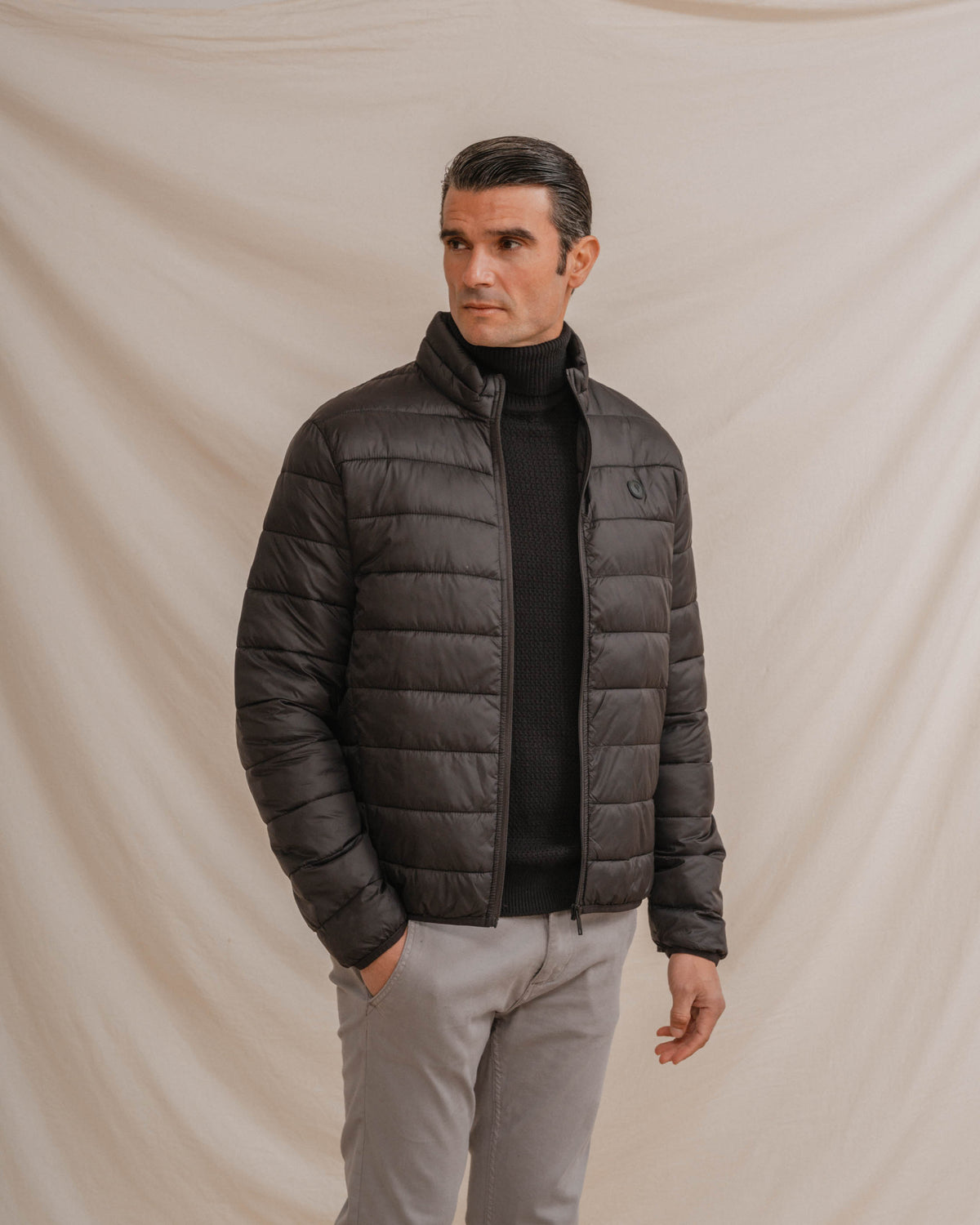 ACOLCHOADO PRETO