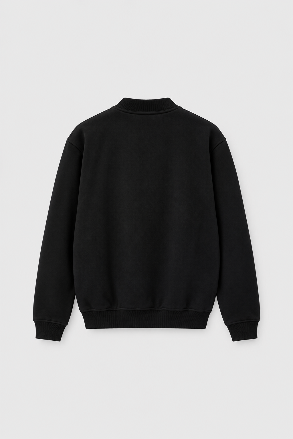 CAZADORA BOMBER DIAGONAL NEGRA
