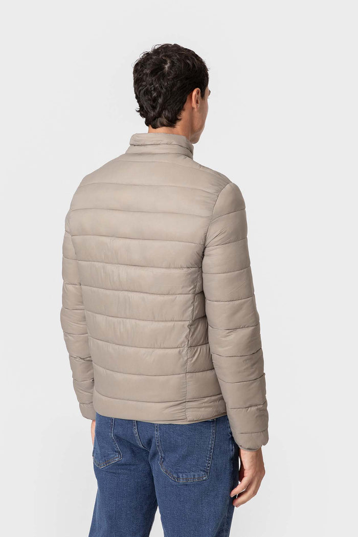ABRIGO ACOLCHADO BEIGE