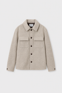CHAQUETA PAÑO BEIGE
