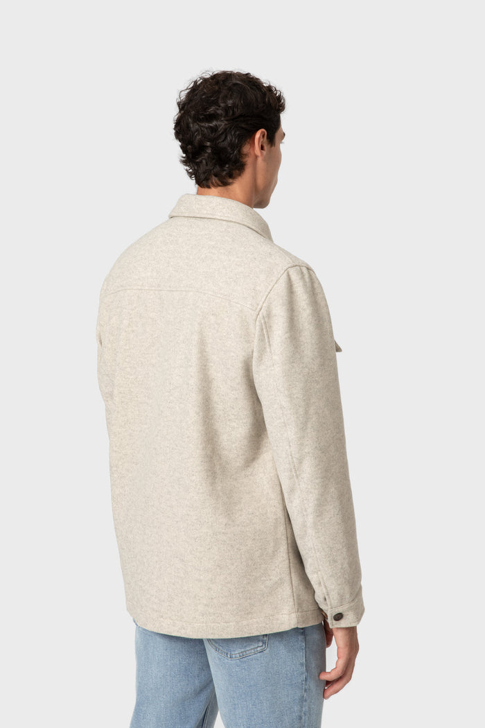 CHAQUETA PAÑO BEIGE
