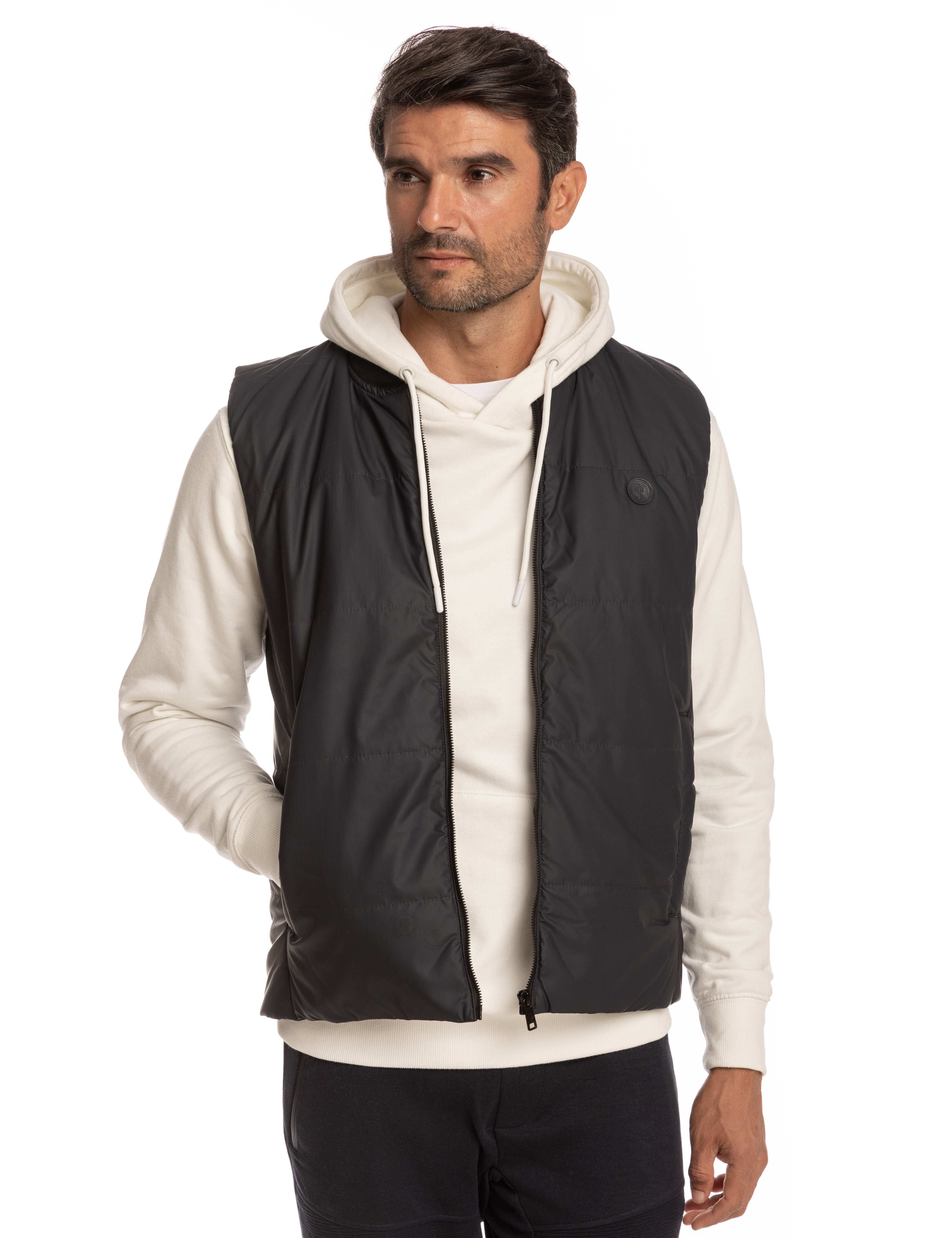 CHALECO ACOLCHADO MARINO