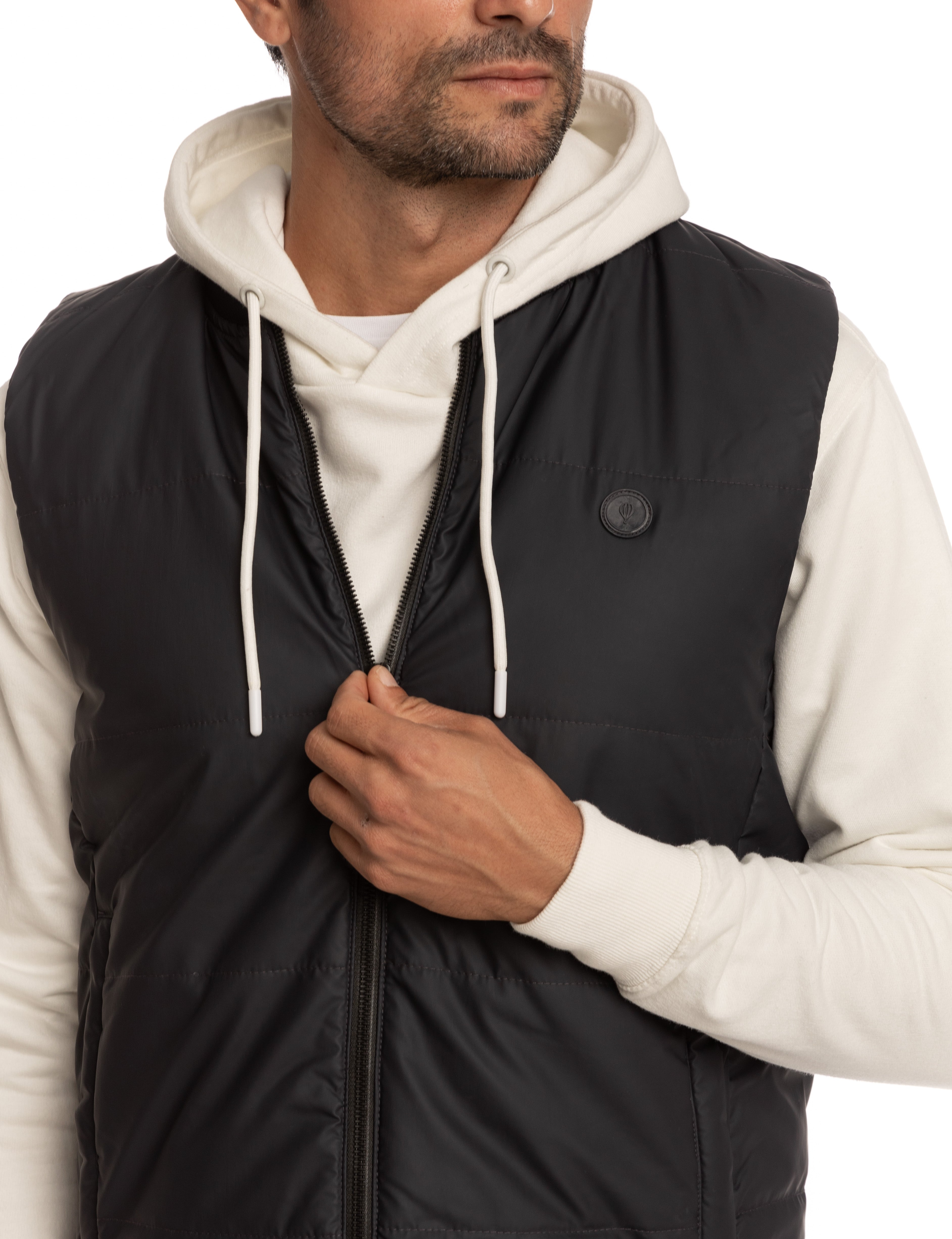 CHALECO ACOLCHADO MARINO