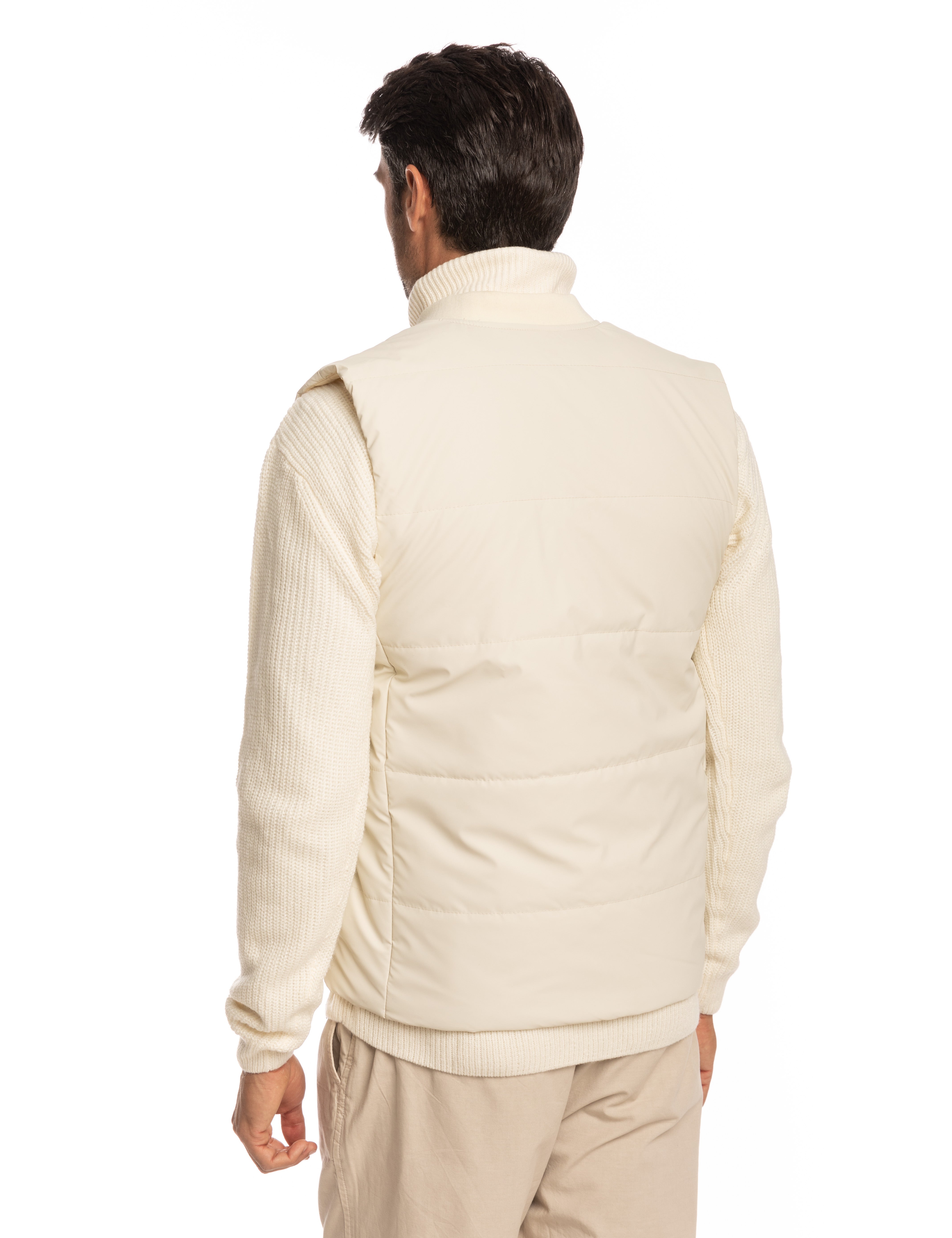 CHALECO ACOLCHADO BLANCO