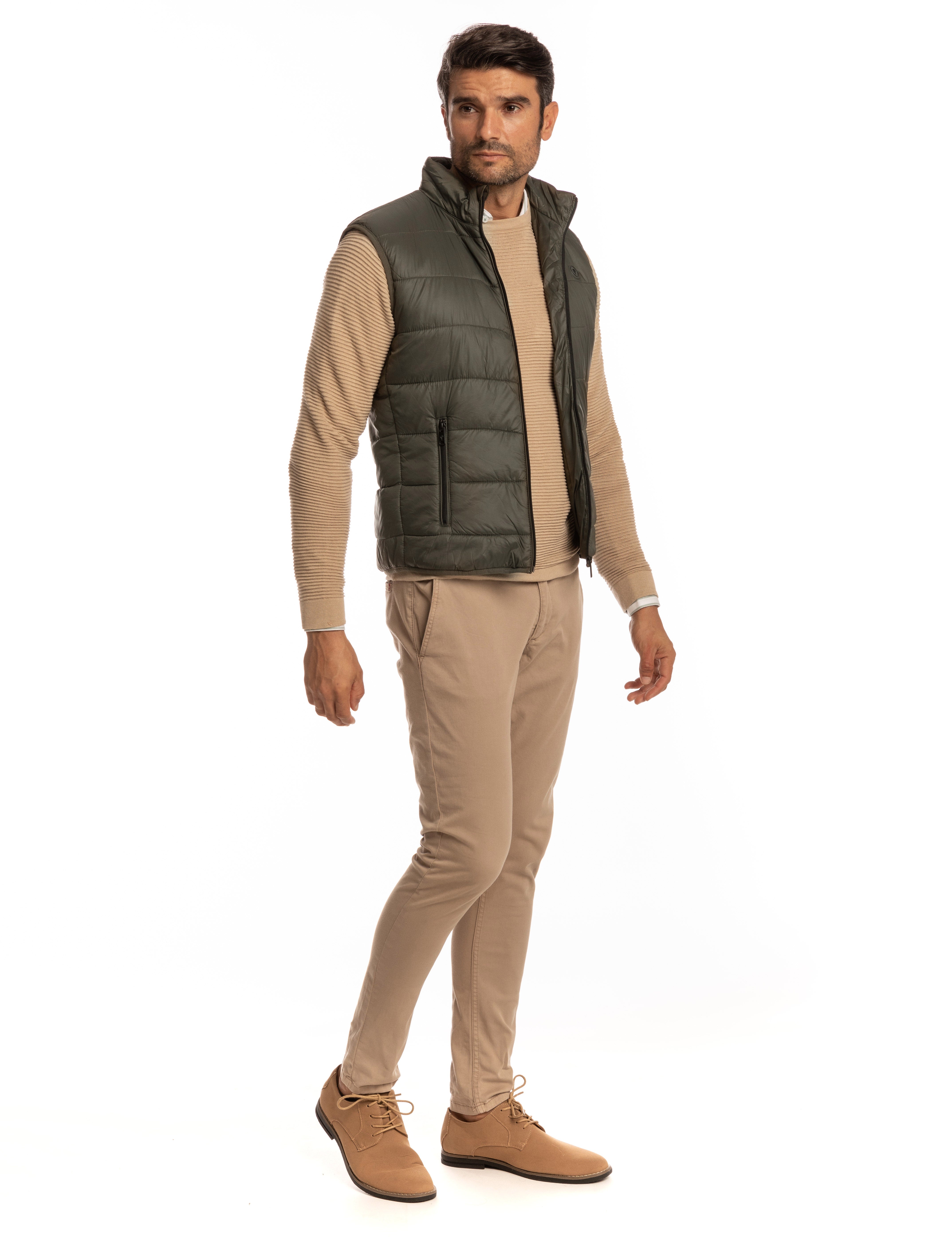 CHALECO ACOLCHADO VERDE