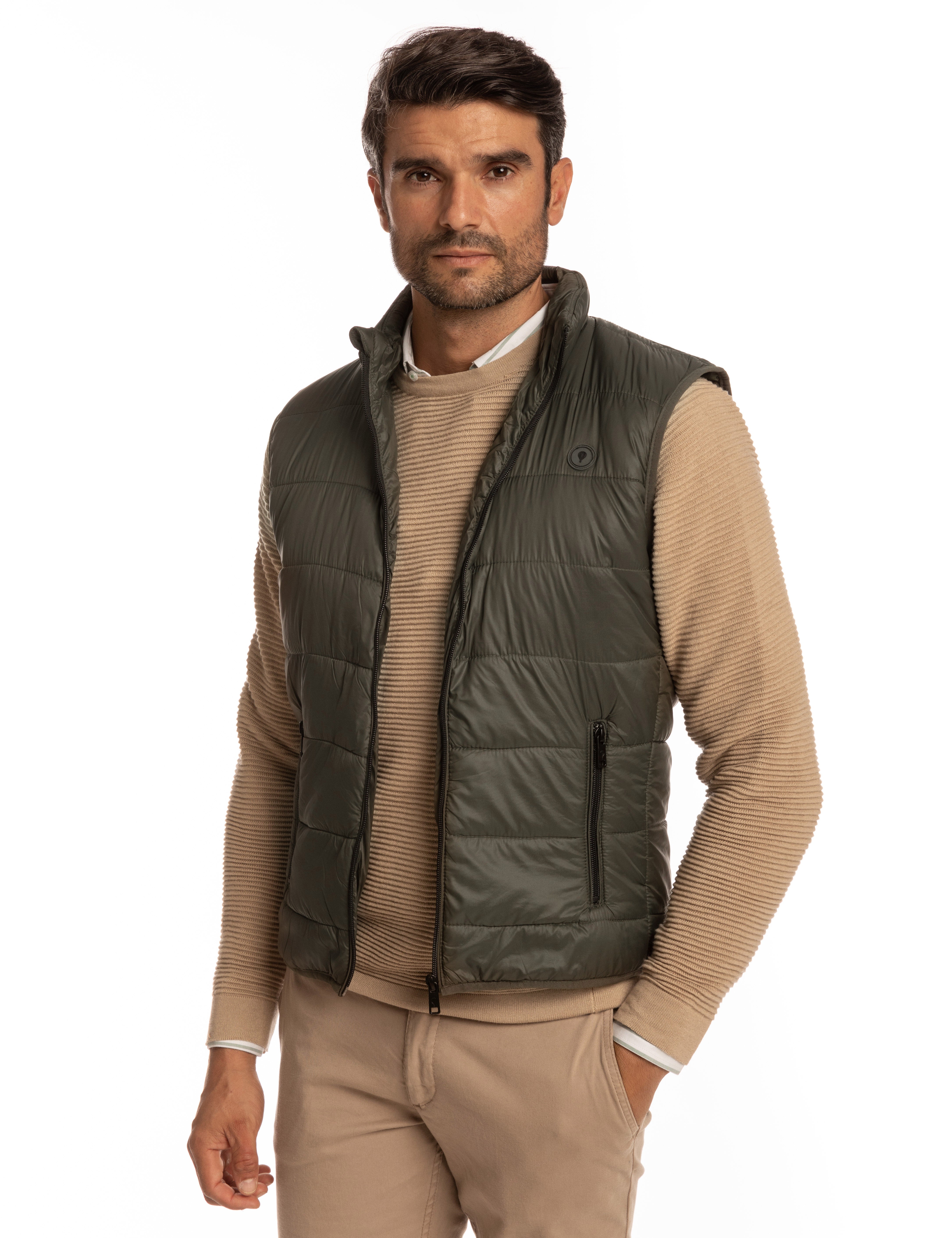 CHALECO ACOLCHADO VERDE