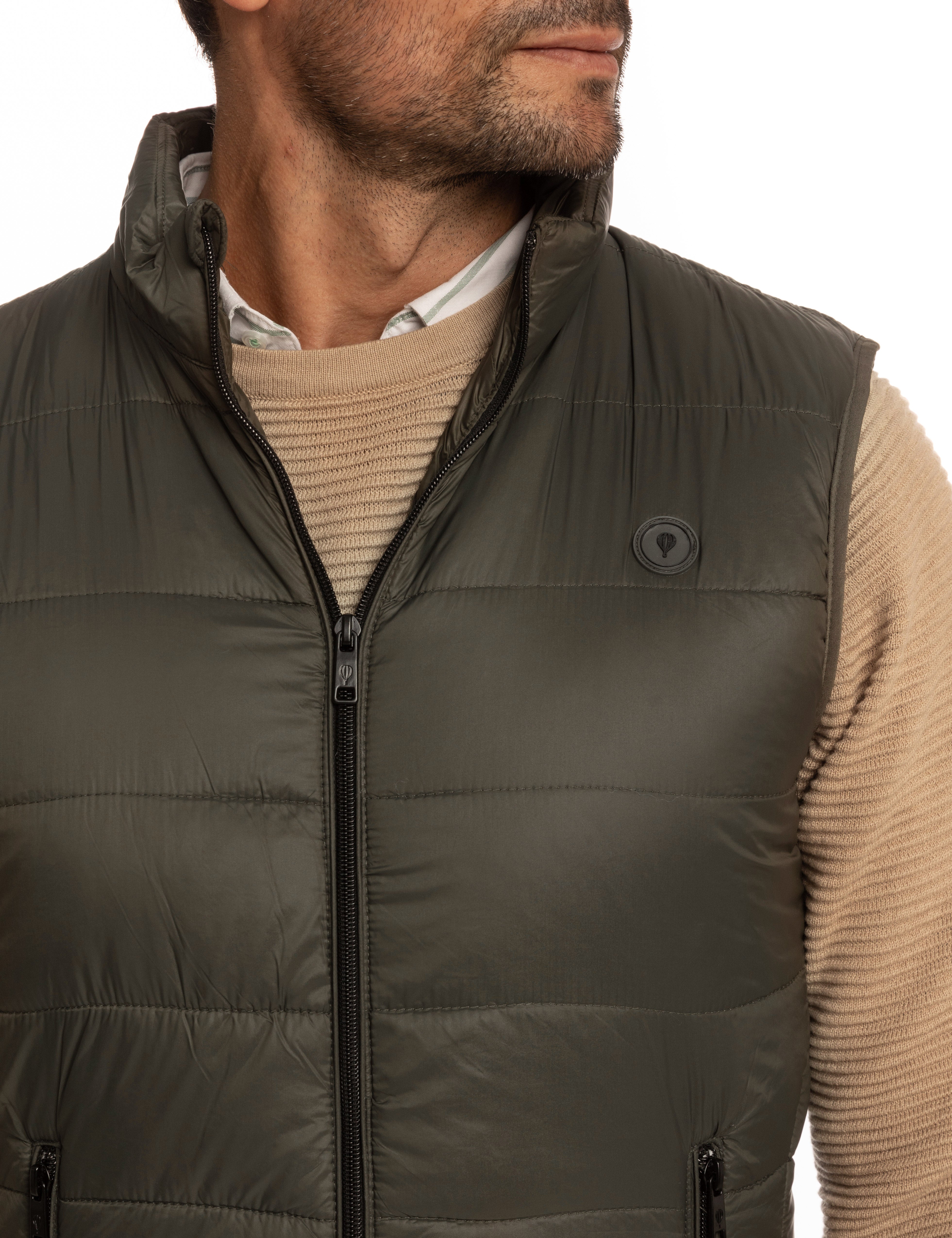 CHALECO ACOLCHADO VERDE