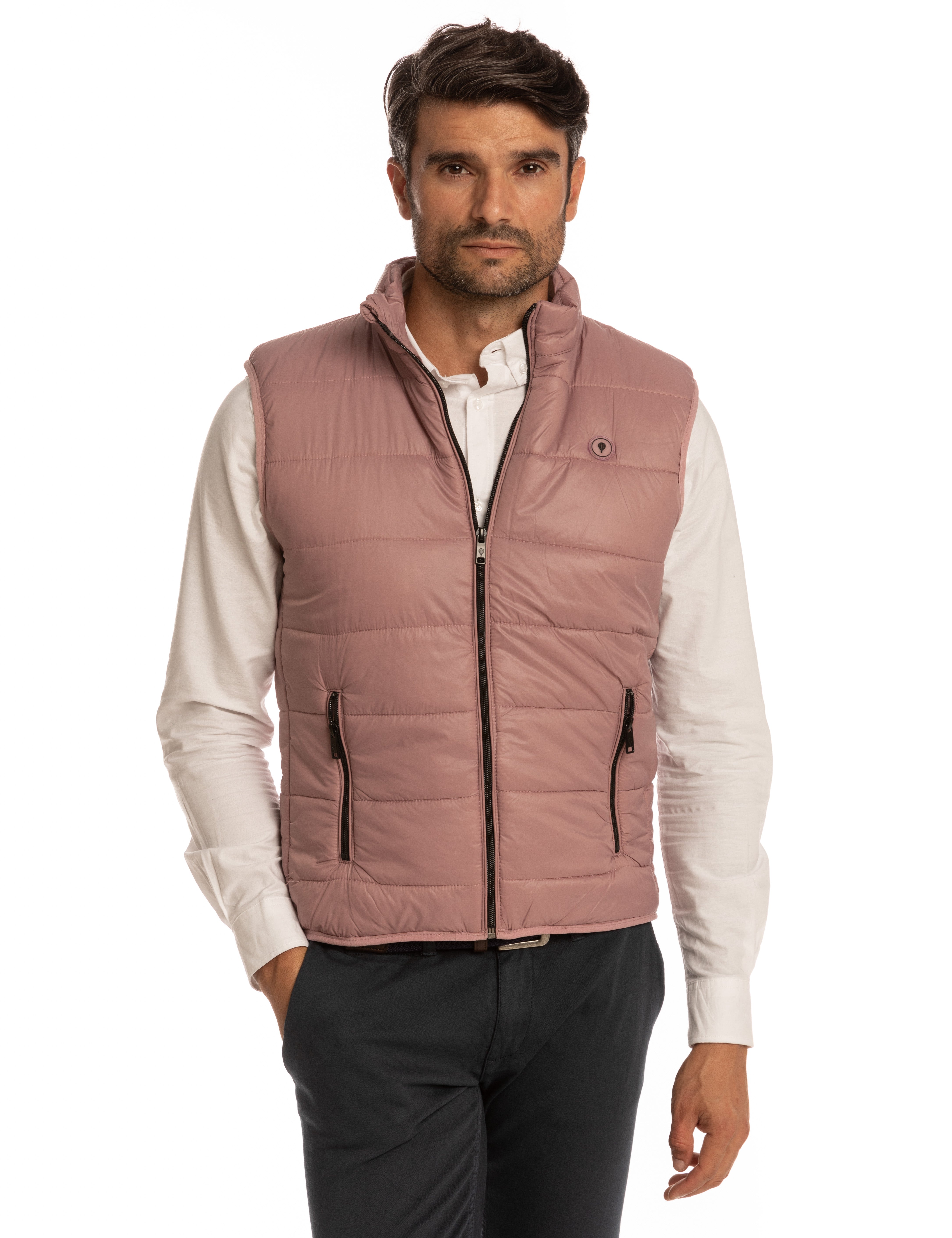 CHALECO ACOLCHADO ROSA