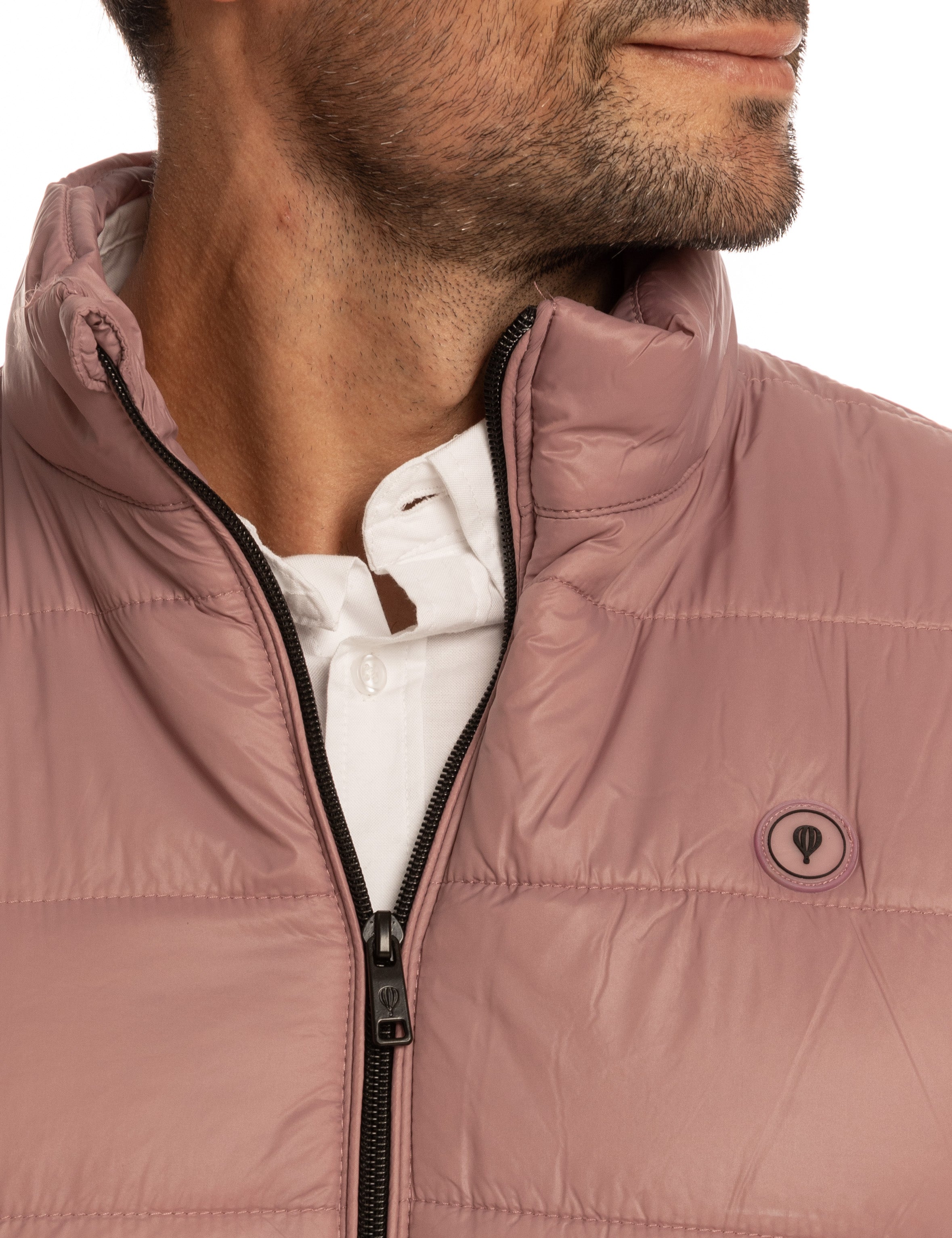 CHALECO ACOLCHADO ROSA