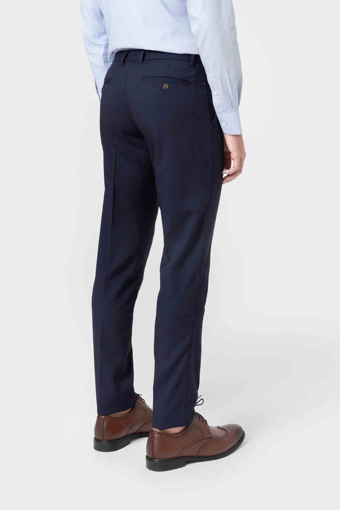 PANTALÓN TRAJE AZUL OJO DE PERDIZ