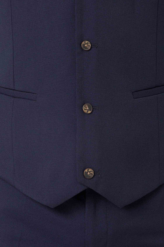 CHALECO TRAJE AZUL OJO DE PERDIZ