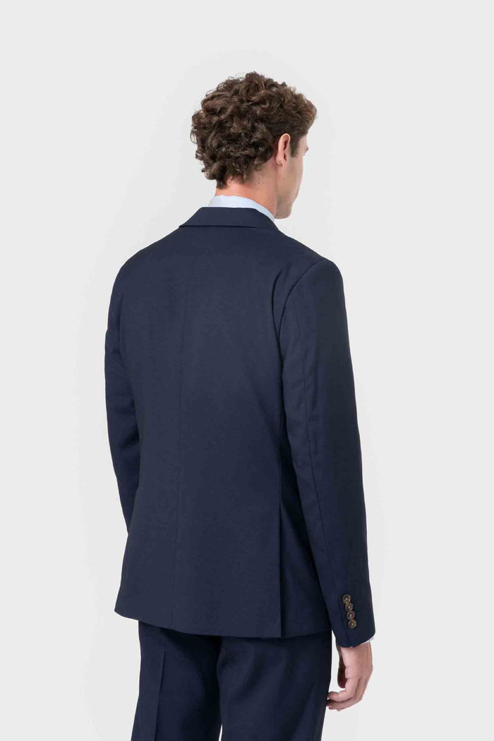 AMERICANA TRAJE AZUL OJO PERDIZ