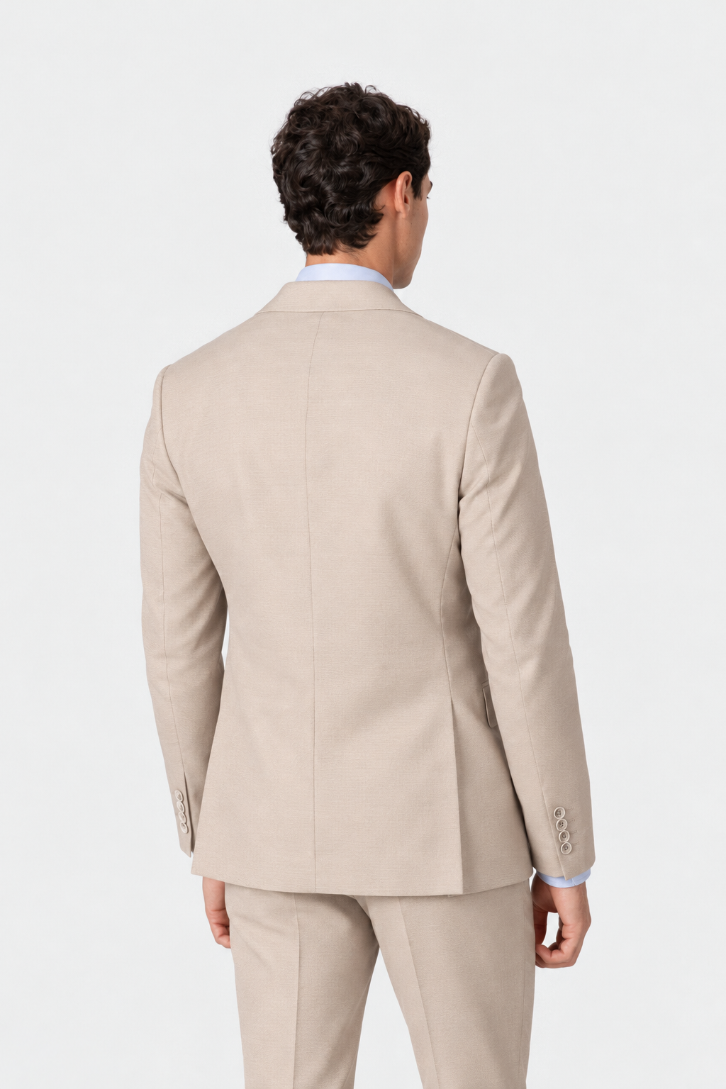 CHAQUETA TRAJE BEIGE