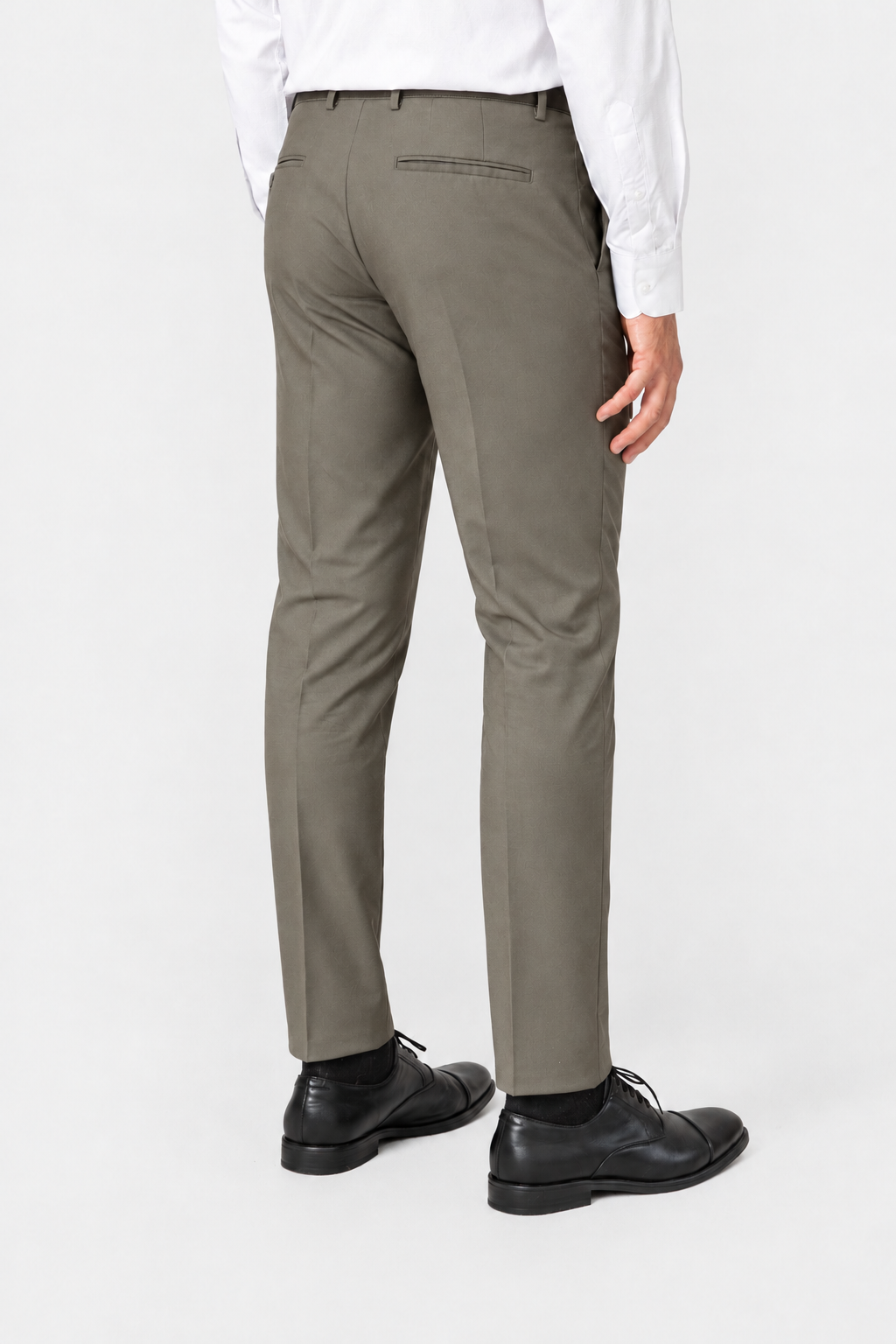PANTALÓN TRAJE VERDE OLIVA
