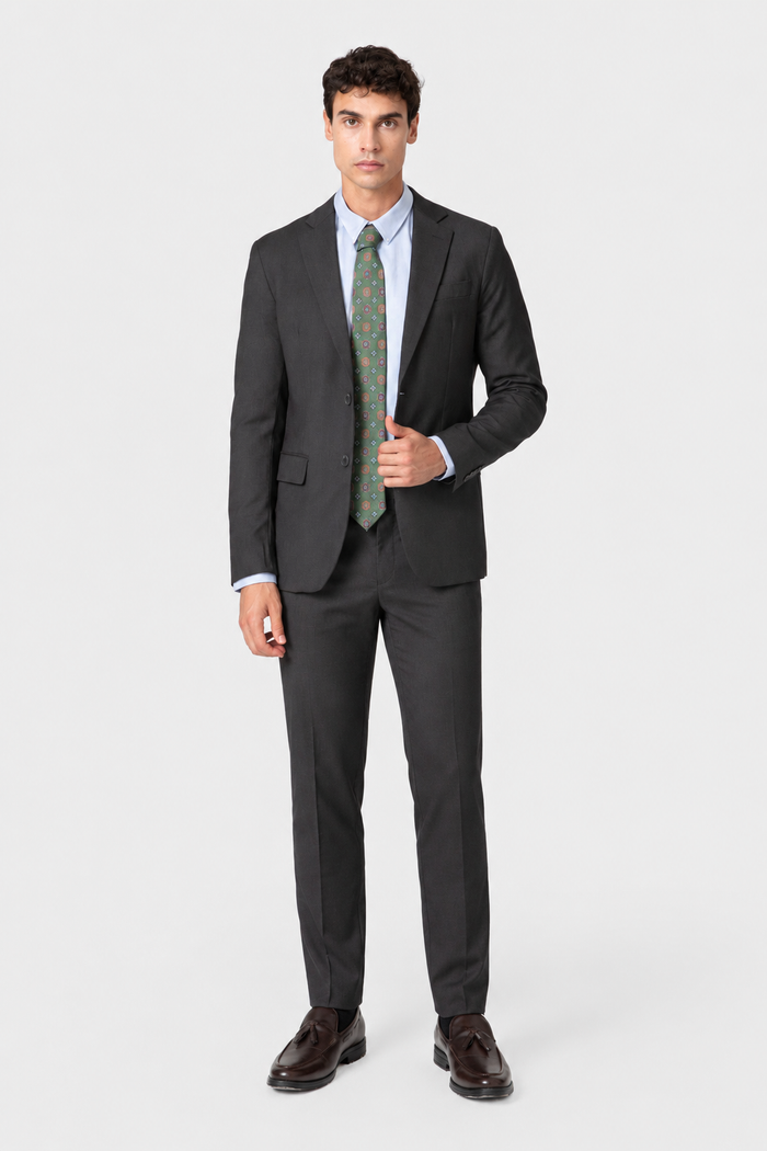 PANTALÓN DE TRAJE GRÍS MARENGO