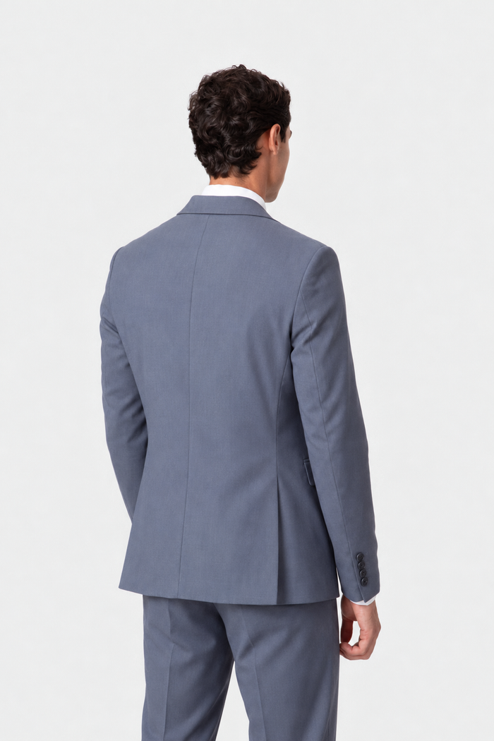 BLAZER FATO AZUL-CLARO