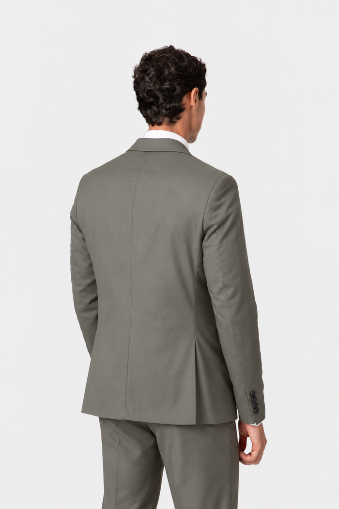 CHAQUETA CRUZADA TRAJE VERDE
