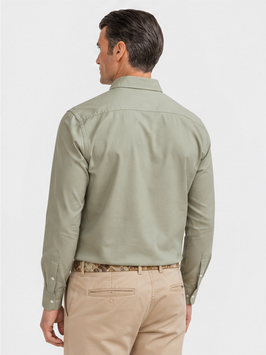 CAMISA OXFORD VERDE