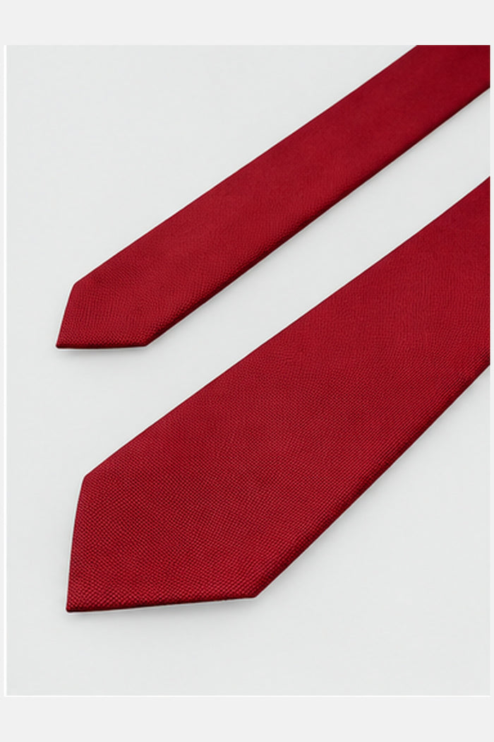 CORBATA BÁSICA CUADRILLÉ BURDEOS