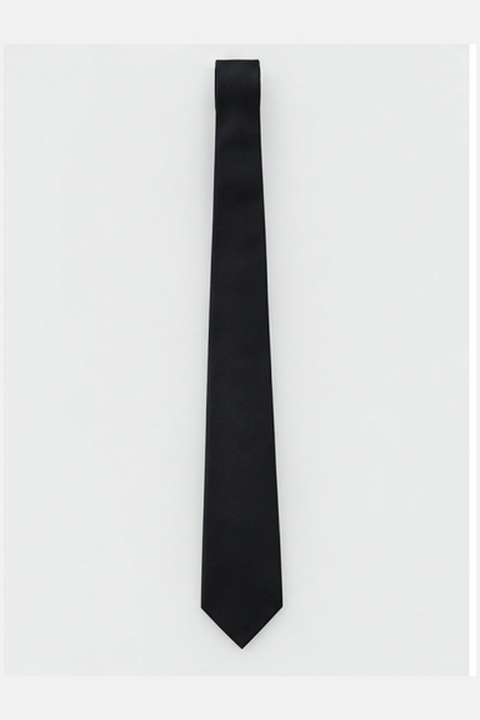 CORBATA BÁSICA CUADRILLÉ NEGRA